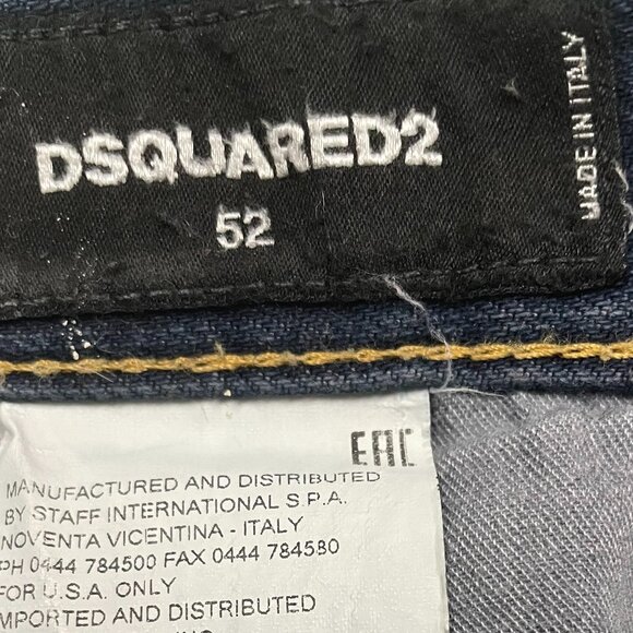 Dsquared2 Destroyed Slim Men’s Jeans - Picture 6 of 7